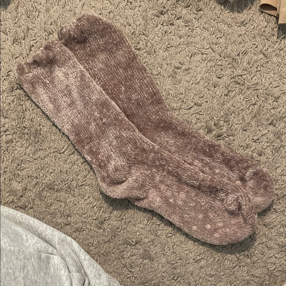Apana Cozy Brown Socks